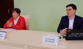 Ведмидь В.А. на встрече с представителями Тренингового центра прокуроров Украины